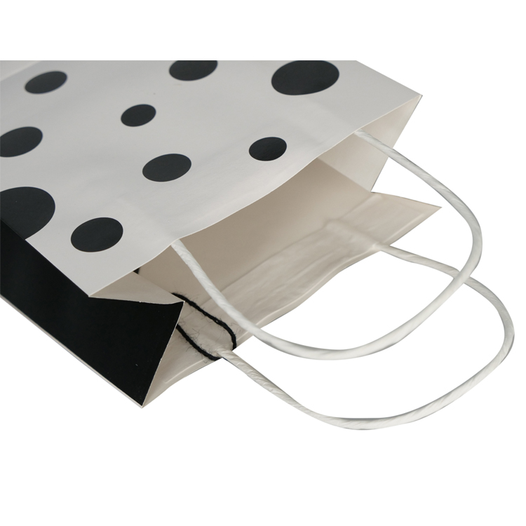 Black & White Gift Packaging Bag