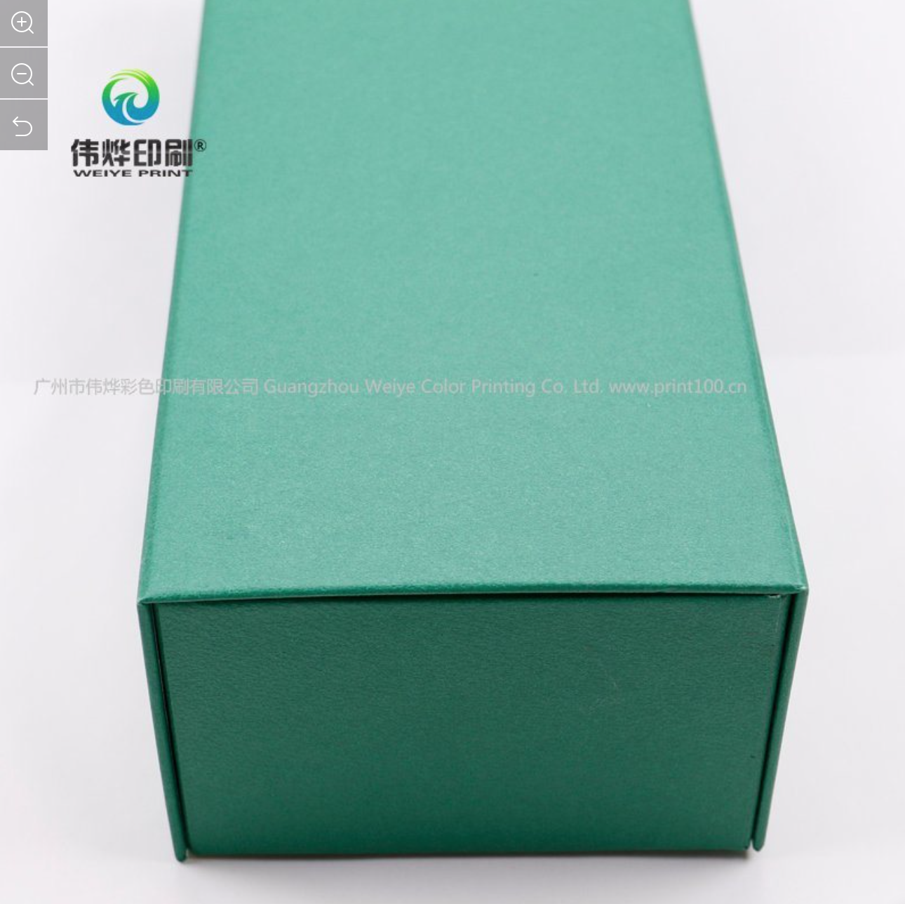 Green Magnet Folding Box for Wine Packaging