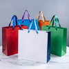 Personalized Rectangle Paper Gift Bags with Custom Printing Options