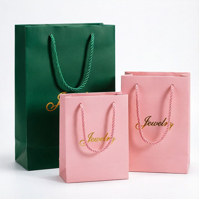 Stylish Customized Paper Bags for Gifts and Special Events