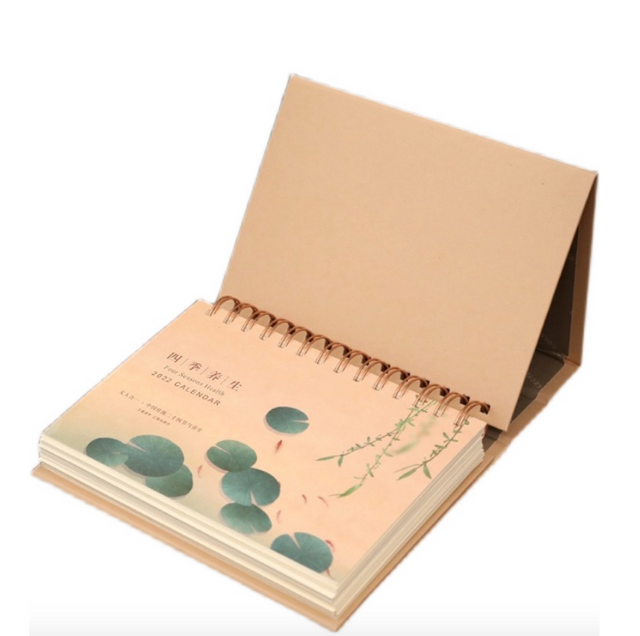 Kraft Paper Creative Table Calendar
