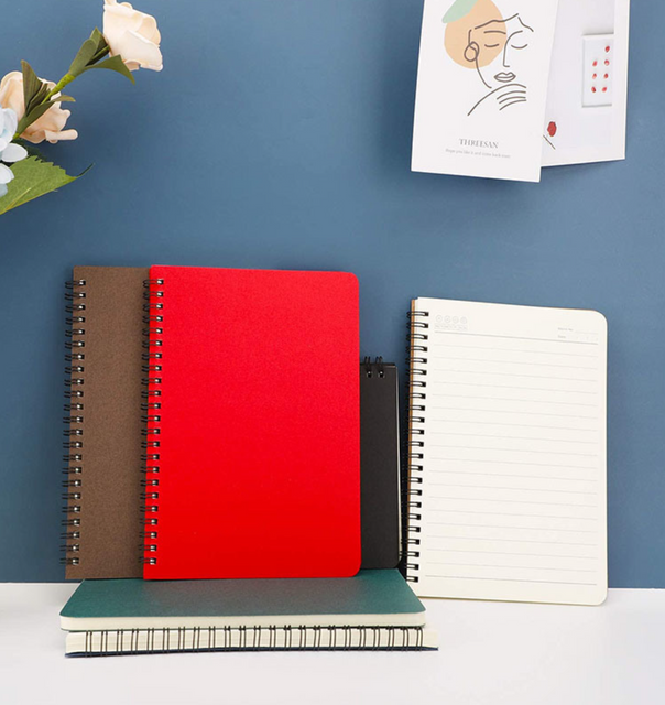 Colorful Hardcover Spiral Binding Notebook