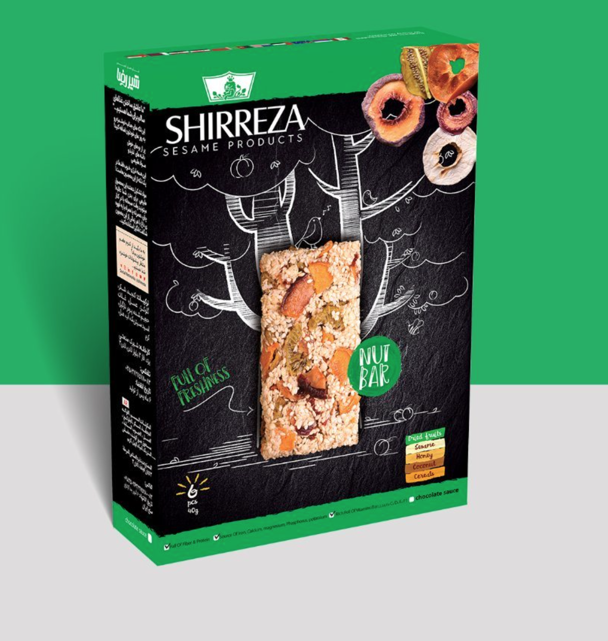 Cereal or Oatmeal Packaging Box