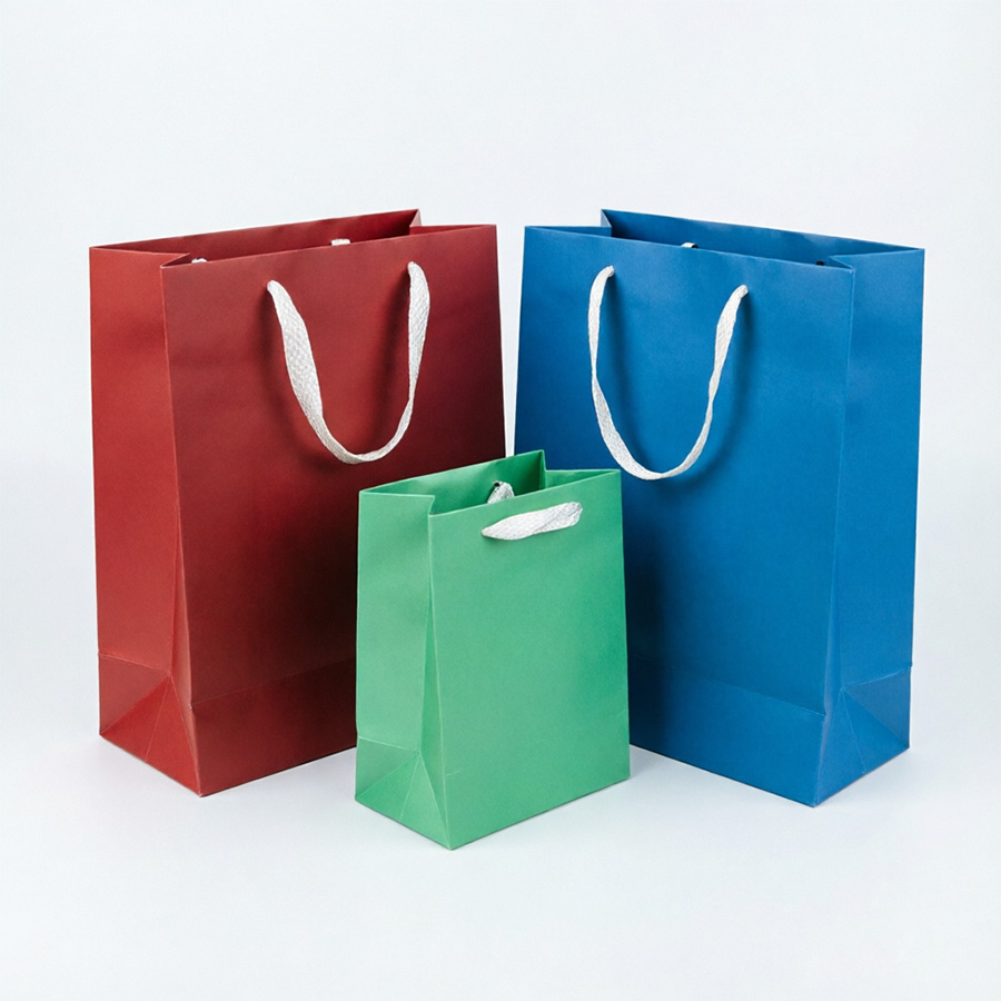 Personalized Printed Paper Bags for Retail and Gift Packaging