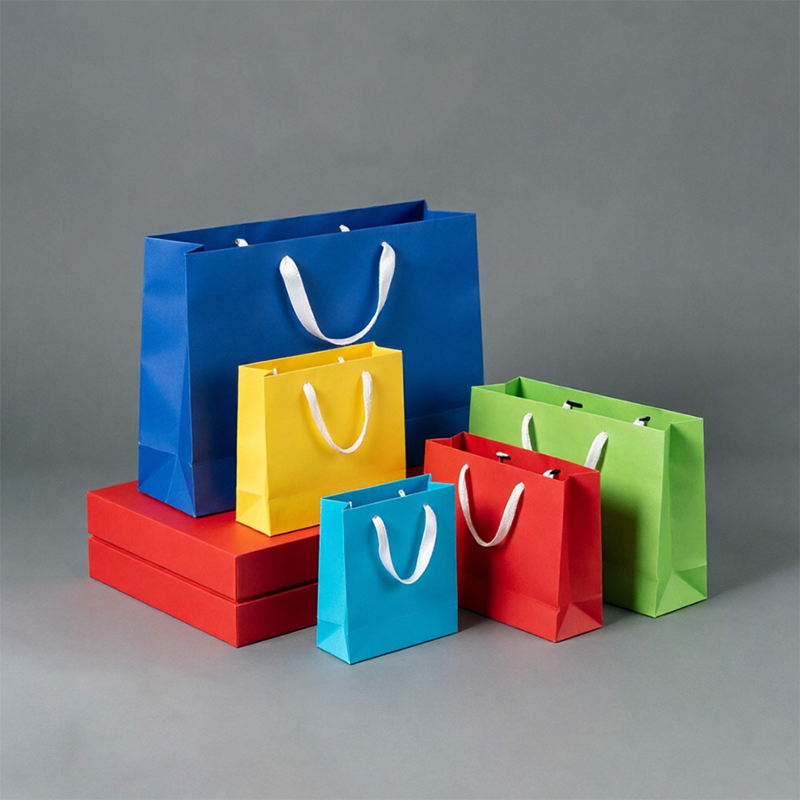 Stylish Custom Kraft Bags for Beauty Products and Gifts
