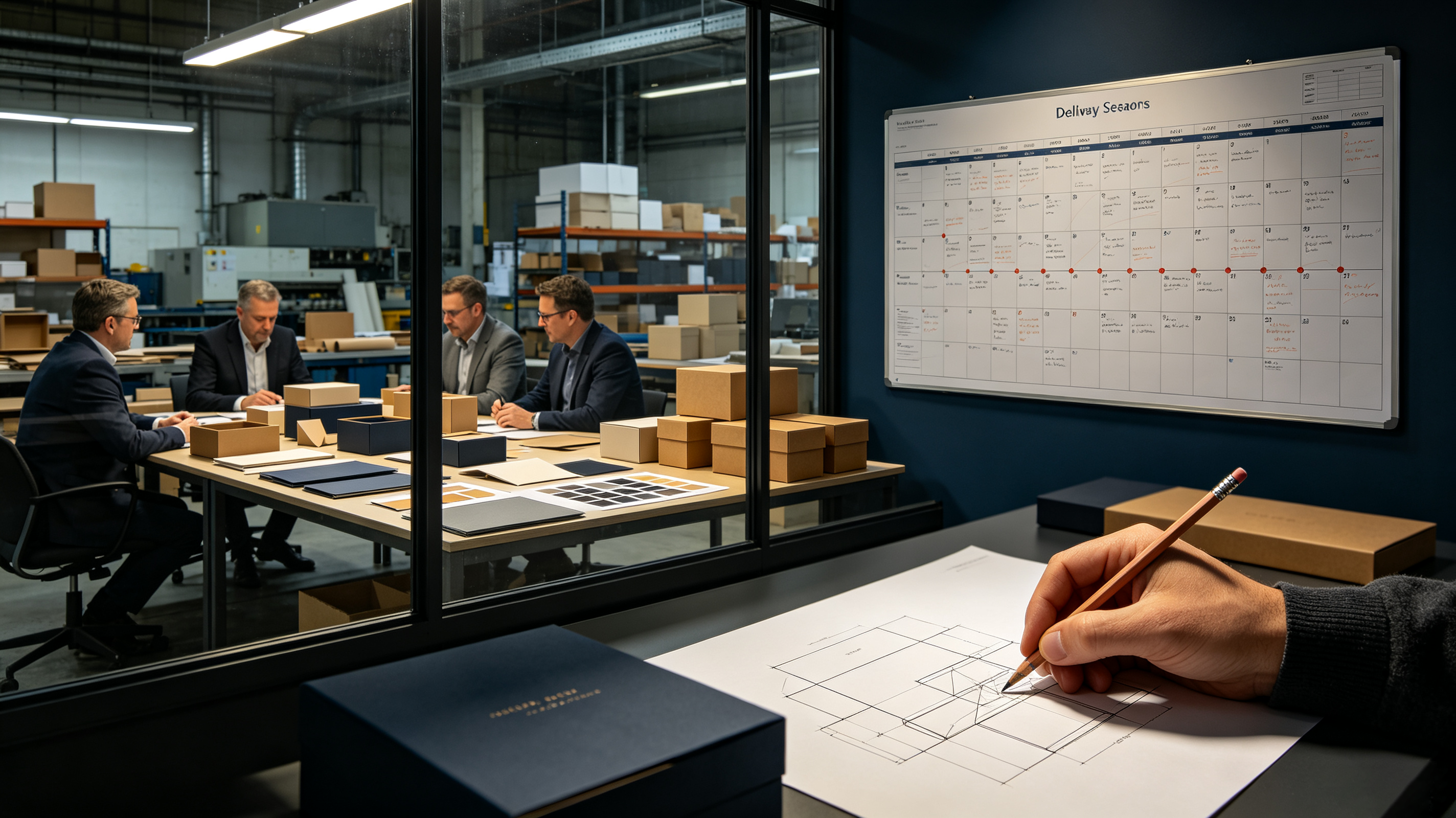 How to Schedule Custom Gift Box Production for Christmas & Black Friday Deadlines