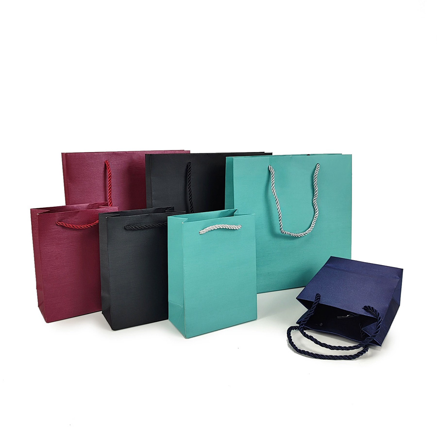 Stylish Printed Paper Bags with Custom Logo for Branding