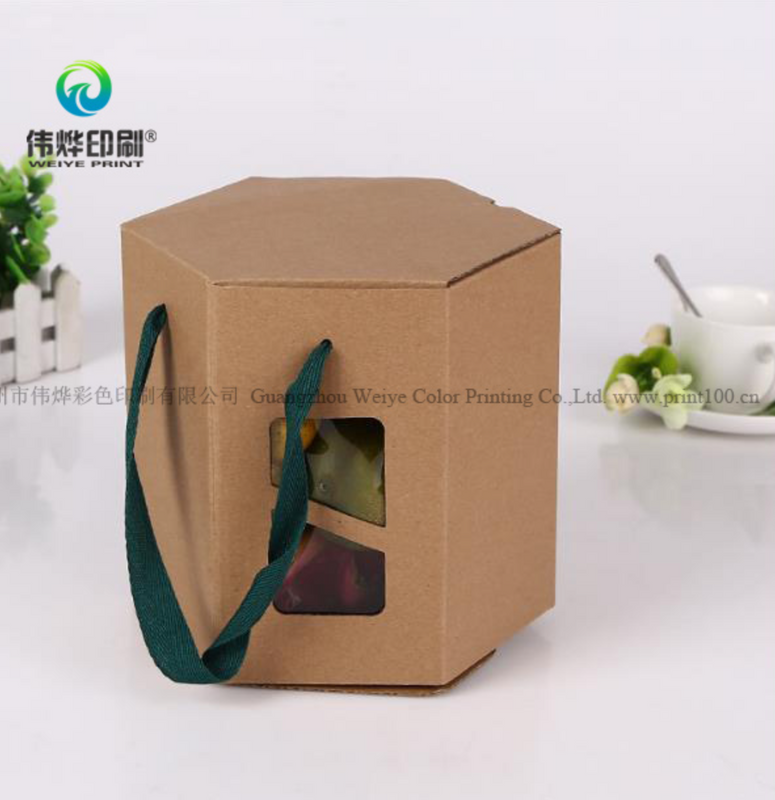 Special Shape Eco-friendly Kraft Paper Packaging Box