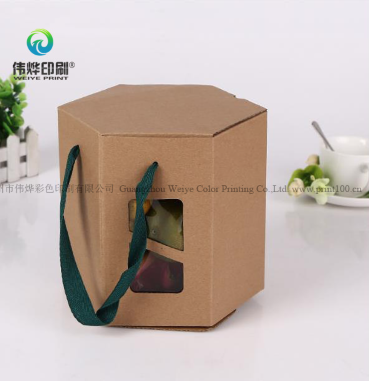 Special Shape Eco-friendly Kraft Paper Packaging Box