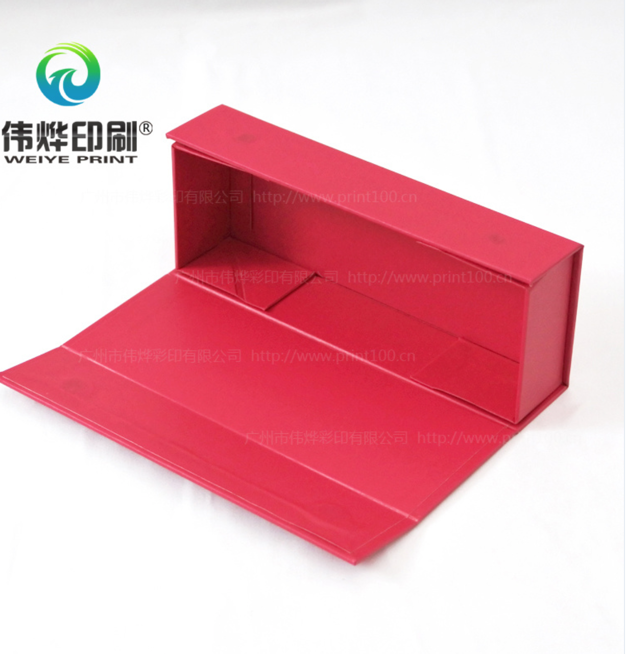Red Magnet Folding Box