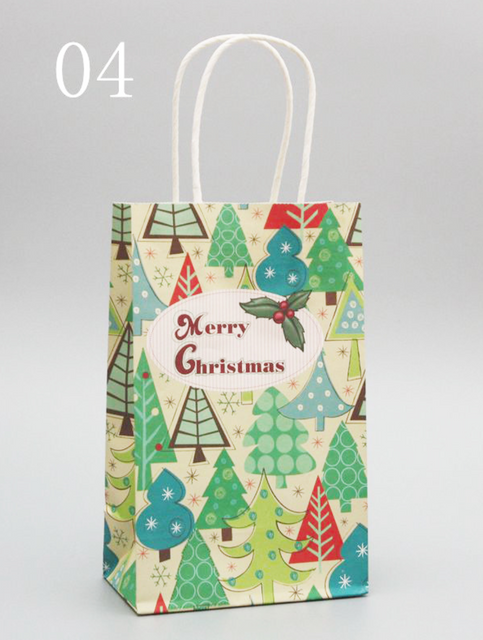 Environmental Kraft Paper Gift Packaging Bag