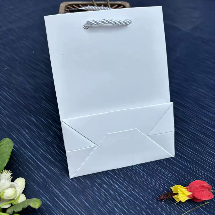 Personalized Promotional Paper Bags with Hot Stamping Design