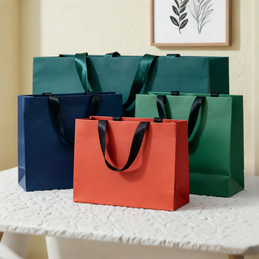 Eco-Friendly Custom Paper Hand Bags for Shopping and Promotions