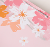 Colorful Flower Pink Paper Gift Bag