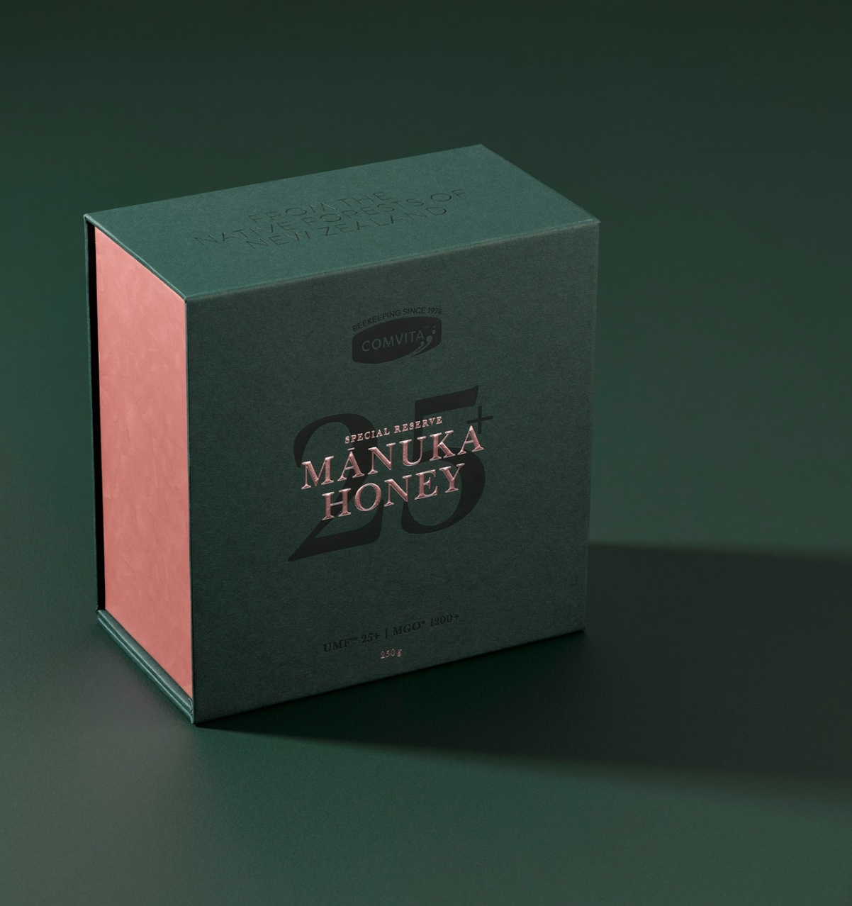 Dark Green Magnet Folding Box for Food Packaging