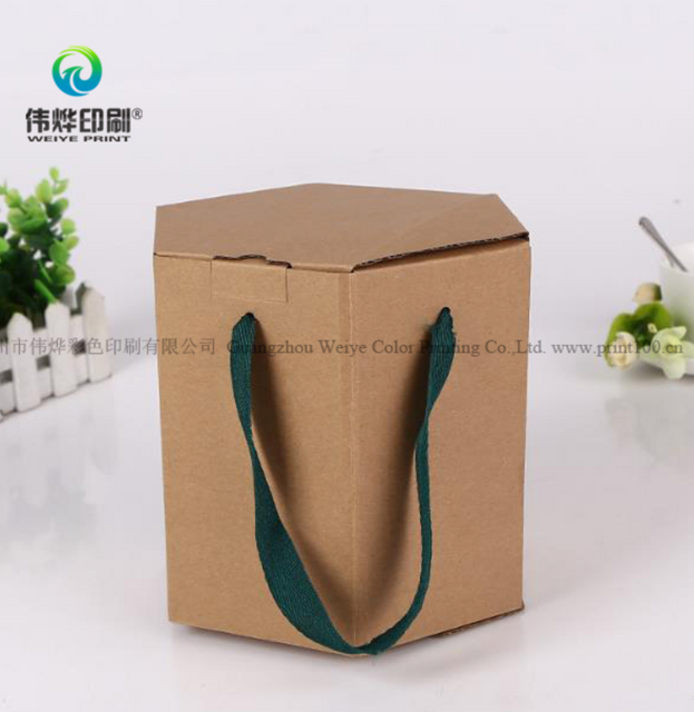 Special Shape Eco-friendly Kraft Paper Packaging Box