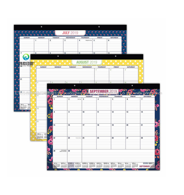 Custom Two Purpose Calendar - Table & Wall