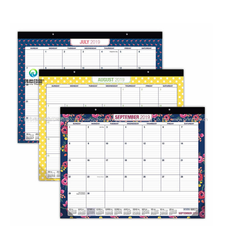 Custom Two Purpose Calendar - Table & Wall