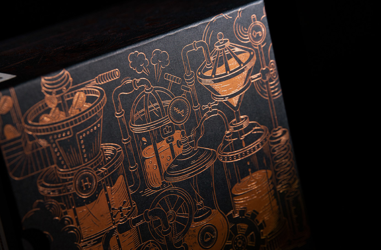 Luxury Hot Stamping Lid and Bottom Box