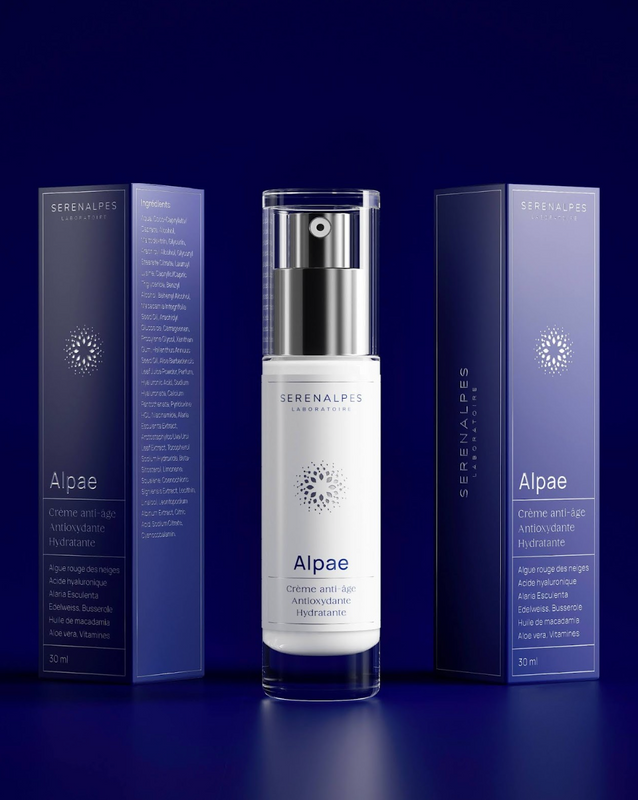 Custom Luxury Cosmetic Packaging Silver Foil Box