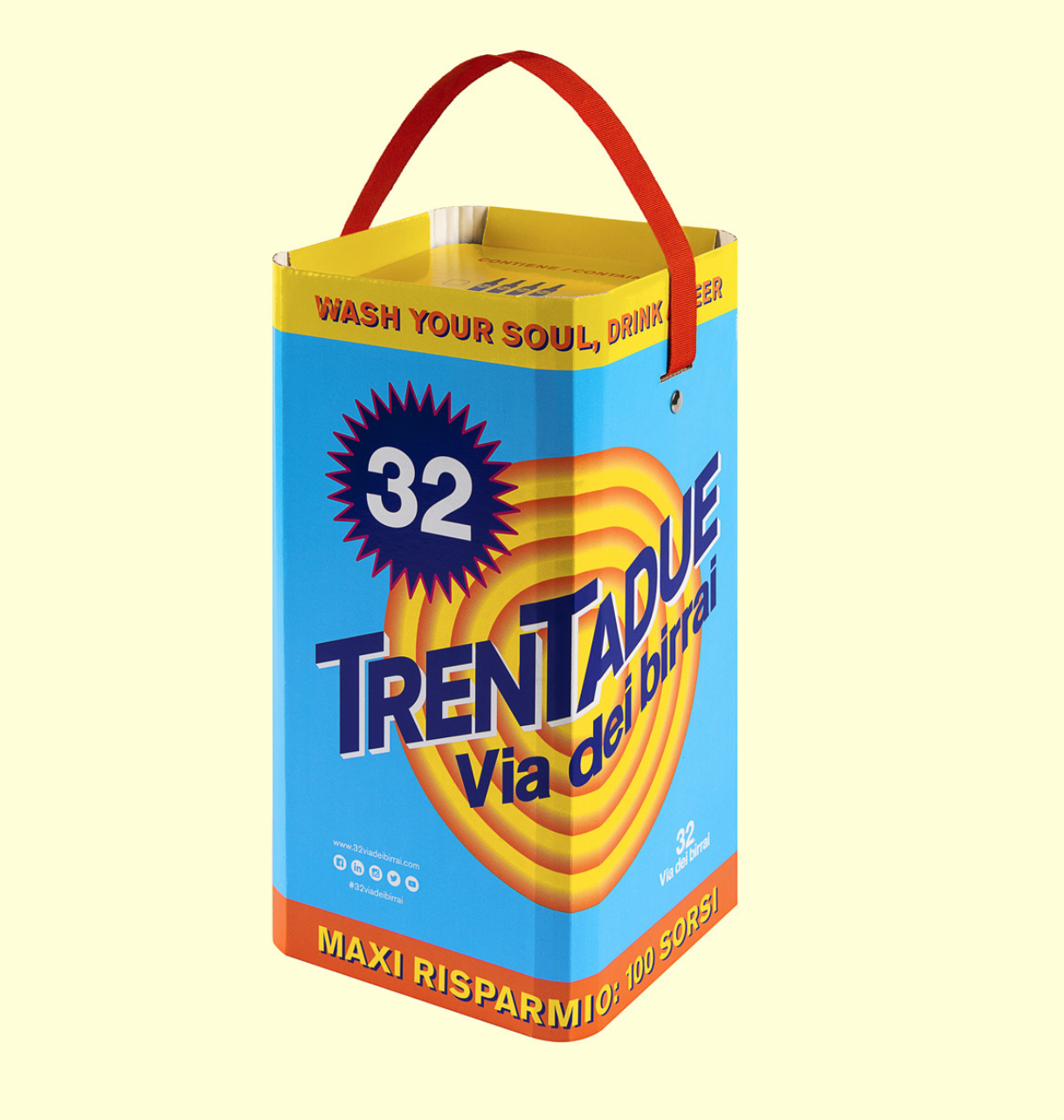 Hard Paper Bottle Packaging Box