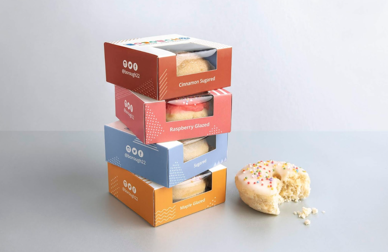 Donut Packaging Paper Box