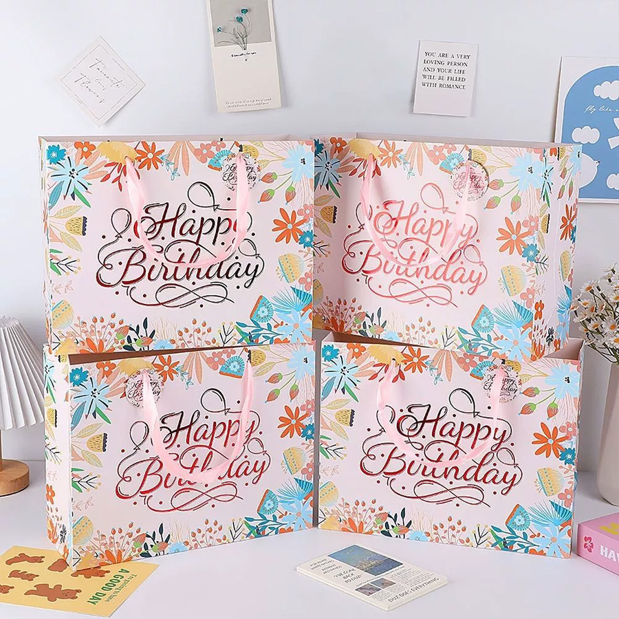 Eco-Friendly Customized Paper Hand Bags for Retail Use