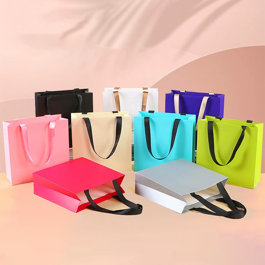 Eco-Friendly Custom Paper Hand Bags for Shopping and Promotions