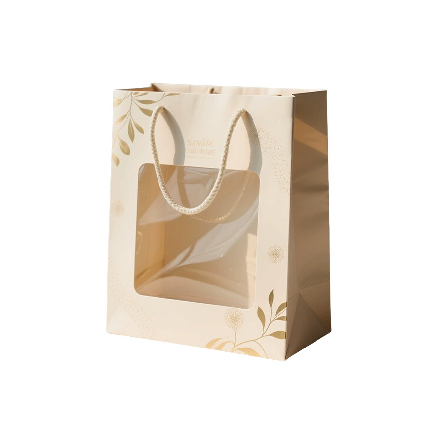 Custom Printed Handbag Packaging Bags for Retail Distribution