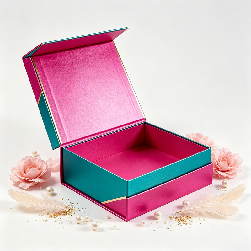 Stylish Jewelry and Cosmetic Box with Elegant Ribbon Design
