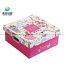 Princess Pink Gift Packaging Lid and Bottom Box
