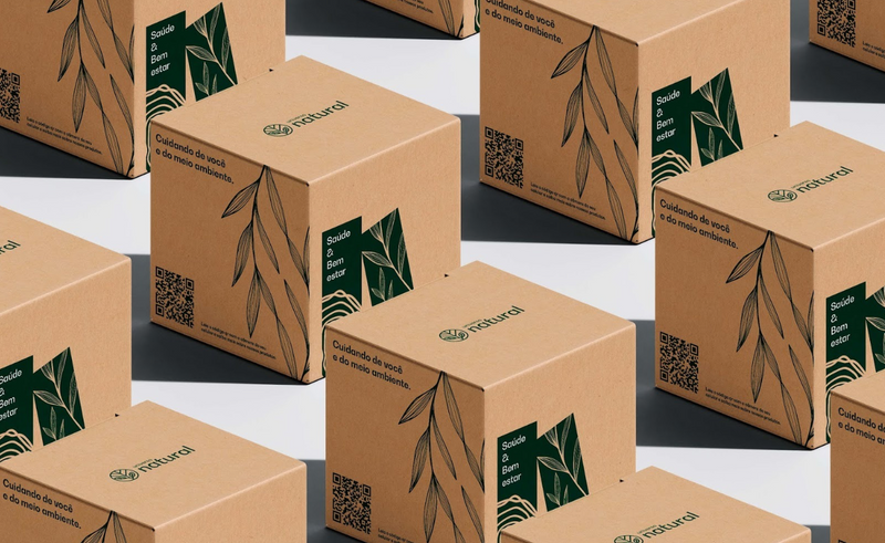 Health Products Packaging Kraft Paper Box