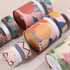 Premium Round Paper Boxes with Custom Hot Stamping Options