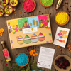 Pigment Packaging Lid and Bottom Kraft Paper Box