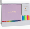 Creative Table Calendar with Notepad and Sticker