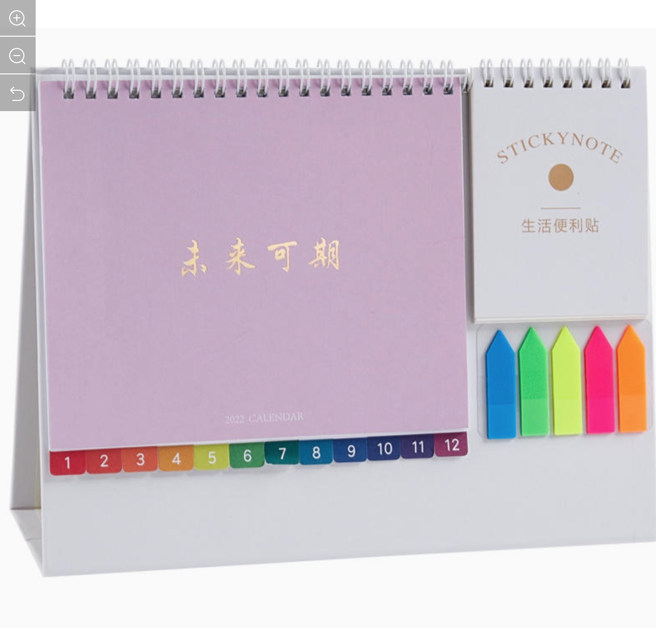 Creative Table Calendar with Notepad and Sticker