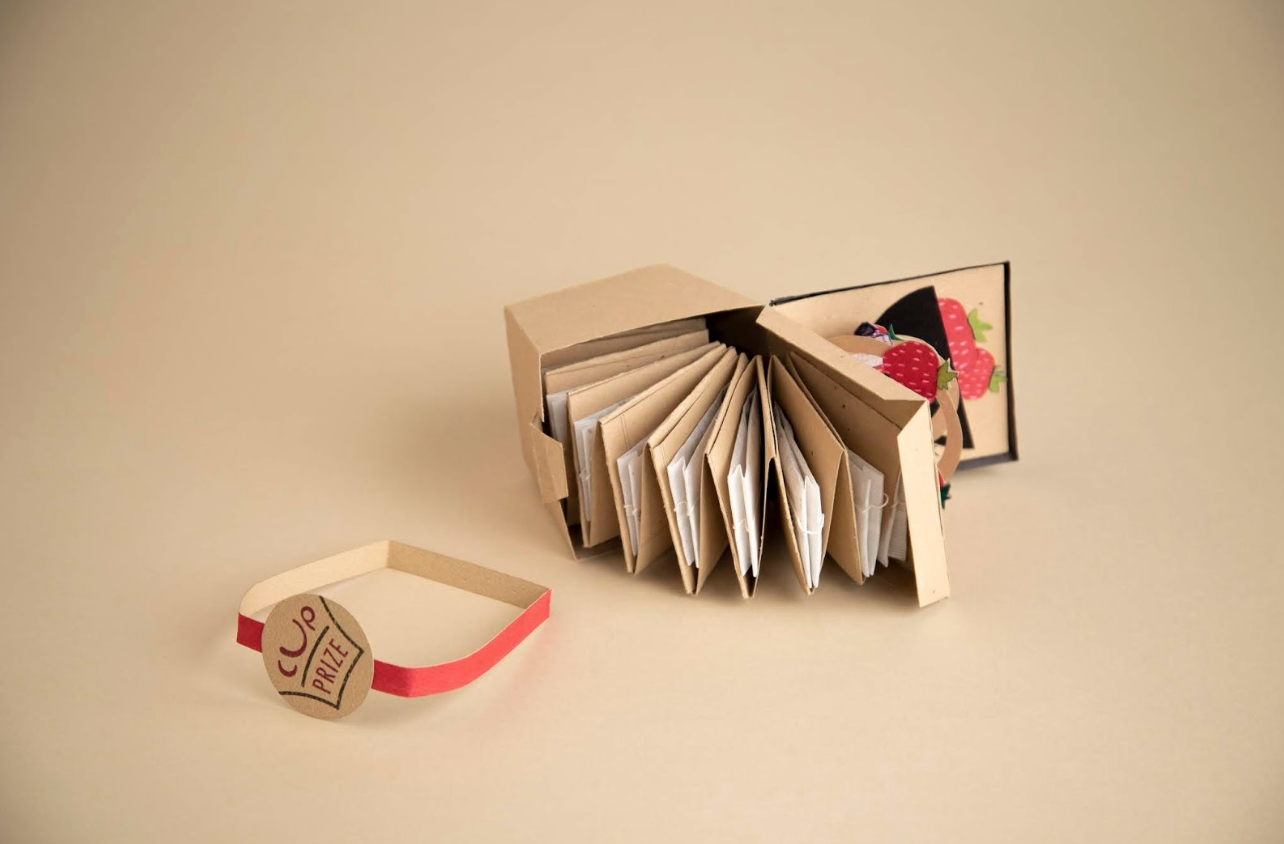Organ Shape Folding Paper Box for Tea Pack Packaging