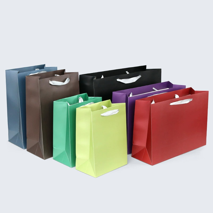 Personalized Printed Paper Bags for Retail and Gift Packaging