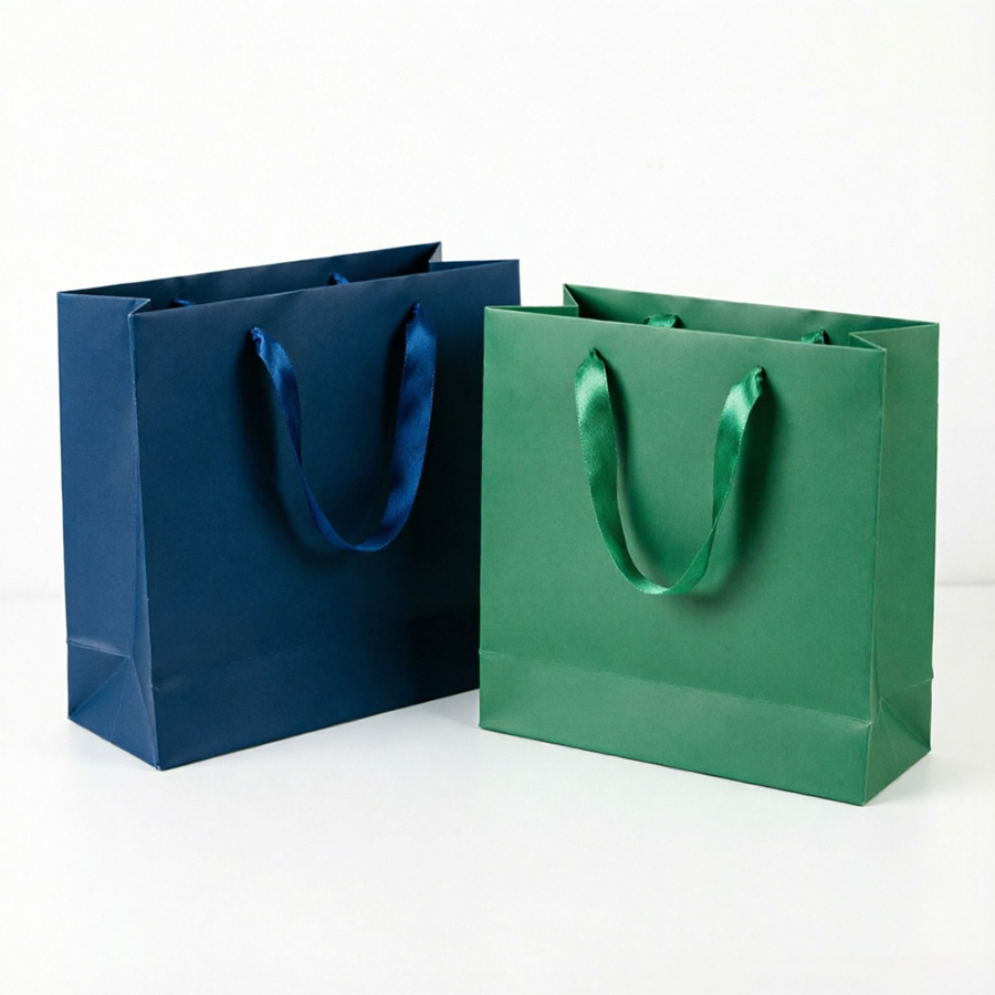 Eco-Friendly Custom Recycled Paper Handbags for Sustainable Shopping