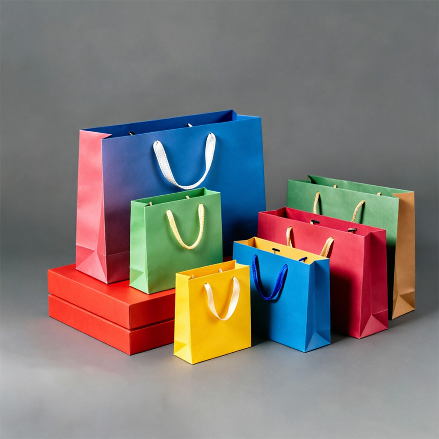Stylish Custom Kraft Bags for Beauty Products and Gifts