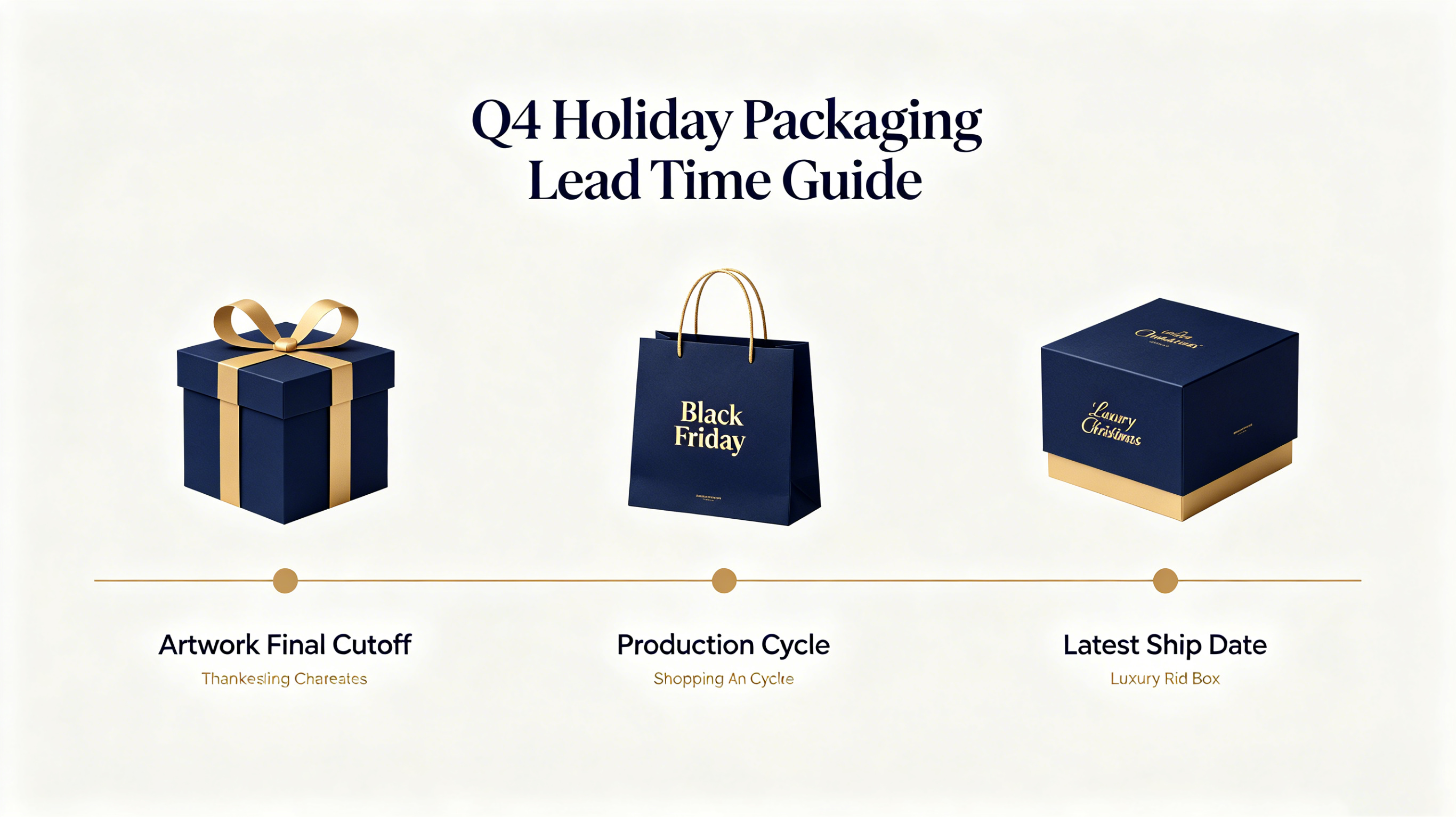  2026 Q4 Holiday Packaging Lead Time Guide: Thanksgiving, Black Friday & Christmas Custom Boxes
