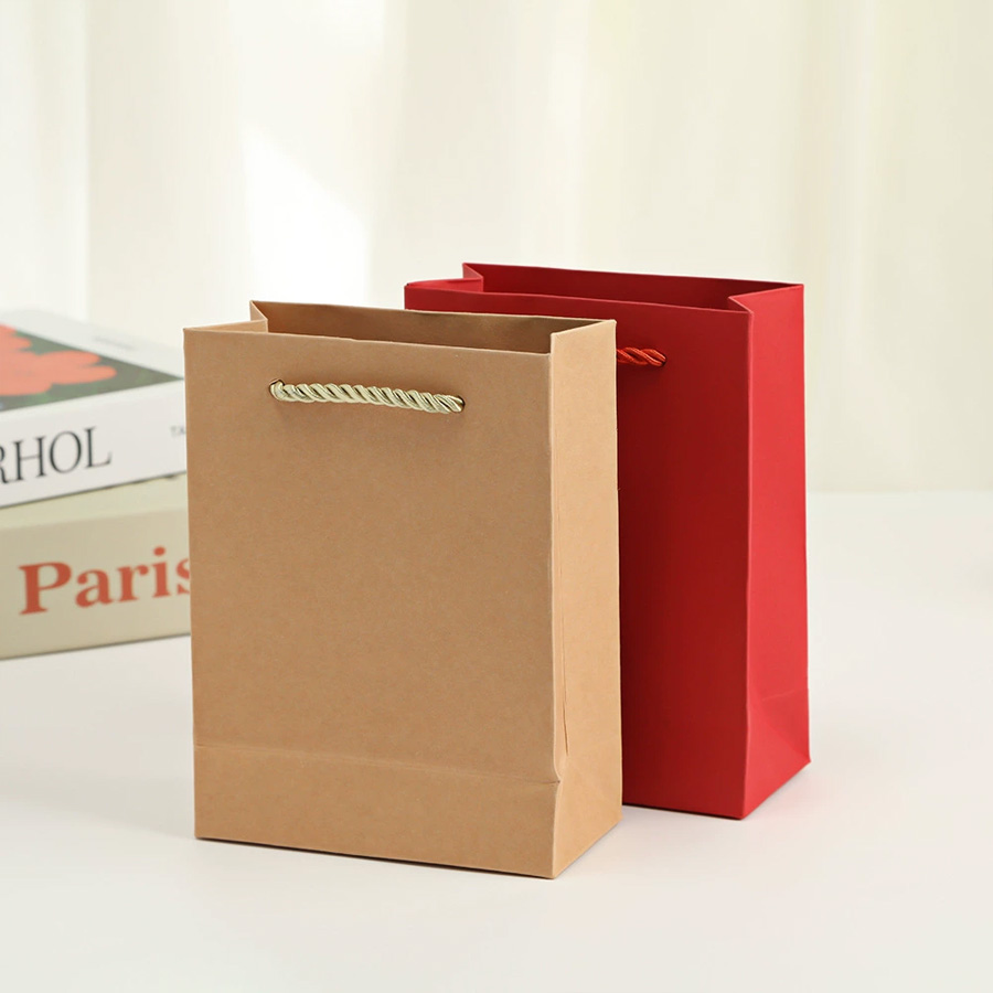 Eco-Friendly Rectangle Printing Gift Bags for Elegant Packaging