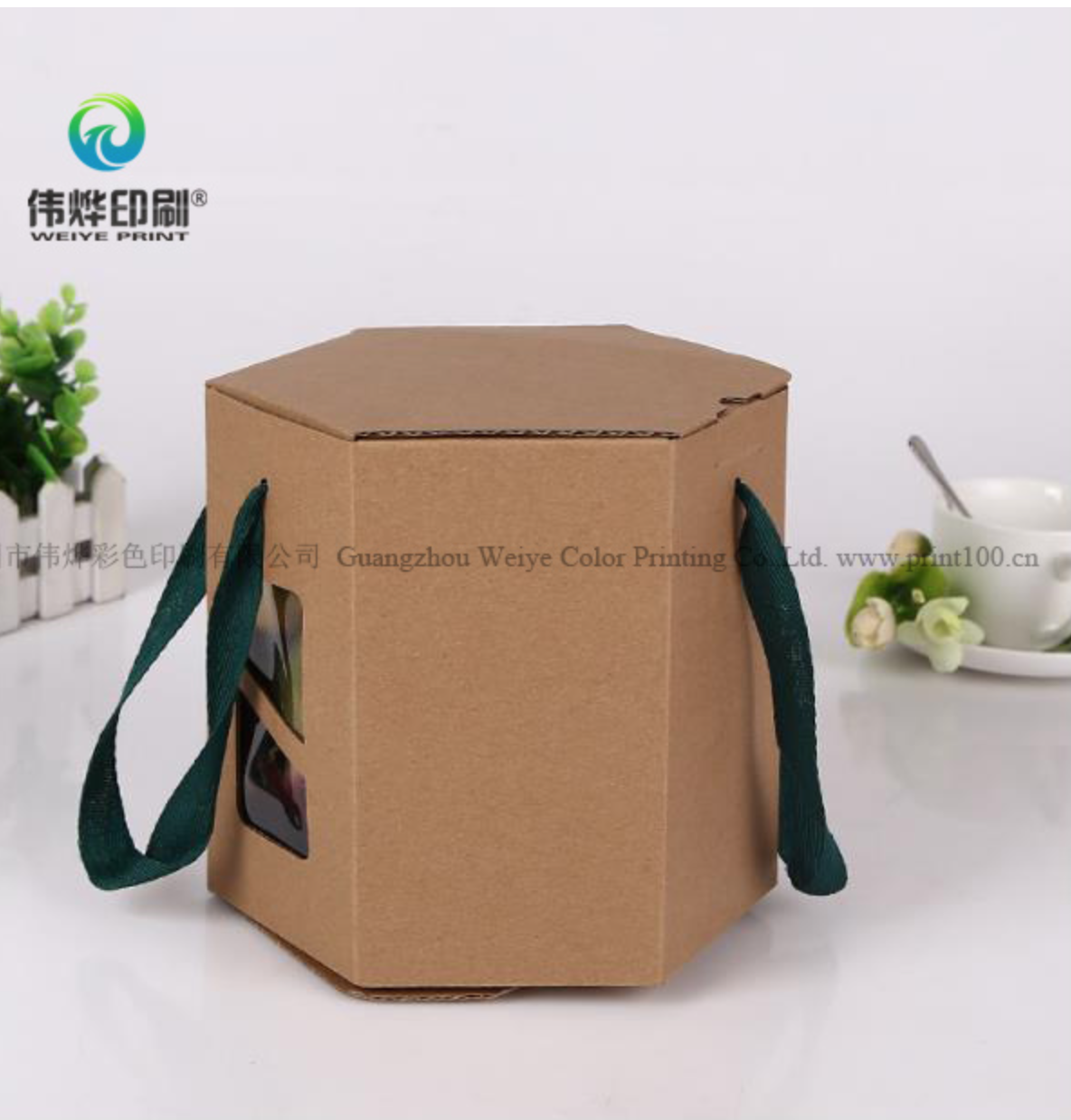 Special Shape Eco-friendly Kraft Paper Packaging Box