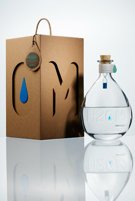 Creative Kraft Paper Wine Packaging Box