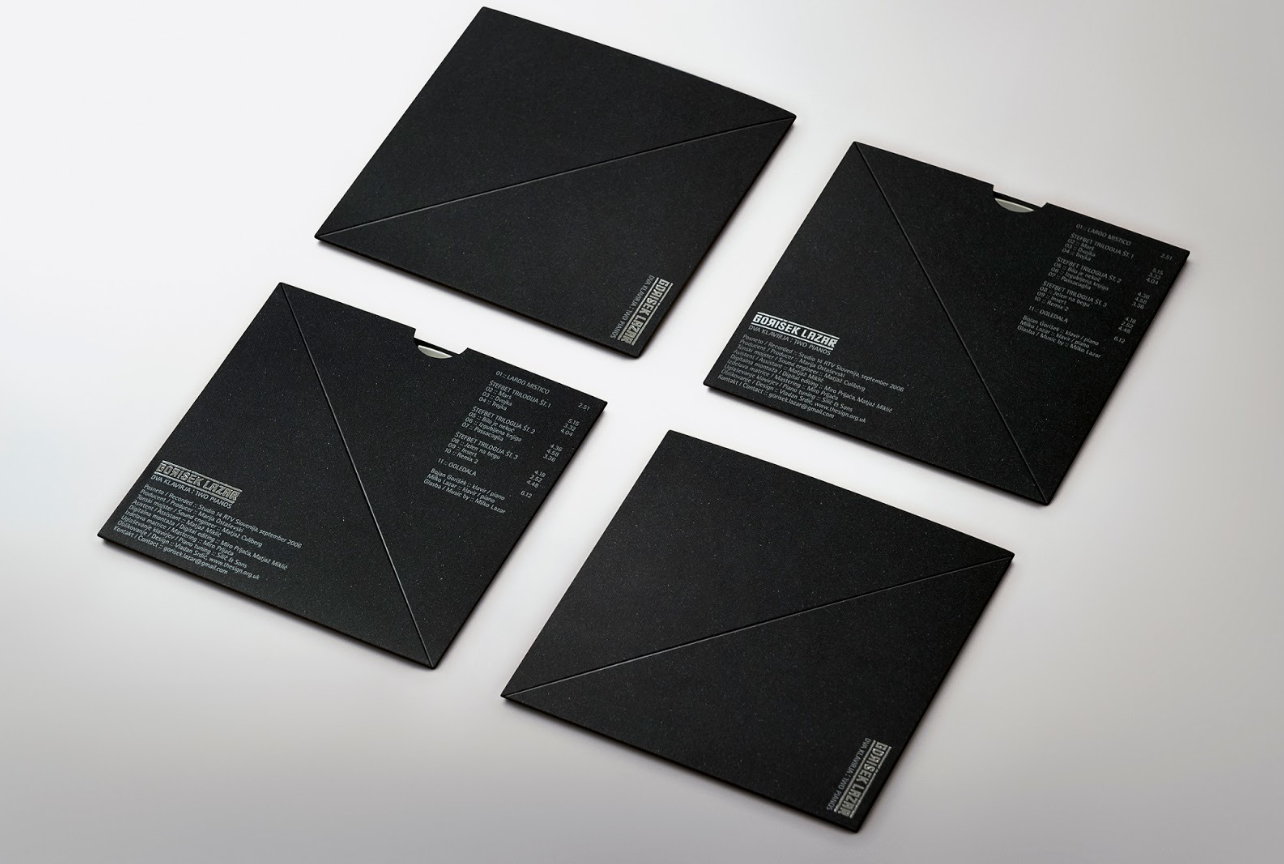 Cardboard Folding CD Album Packaging Box
