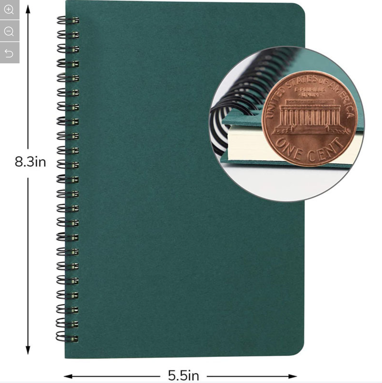 Colorful Hardcover Spiral Binding Notebook