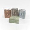 Eco-Friendly Rectangle Paper Bags with Personalized Logo Designs