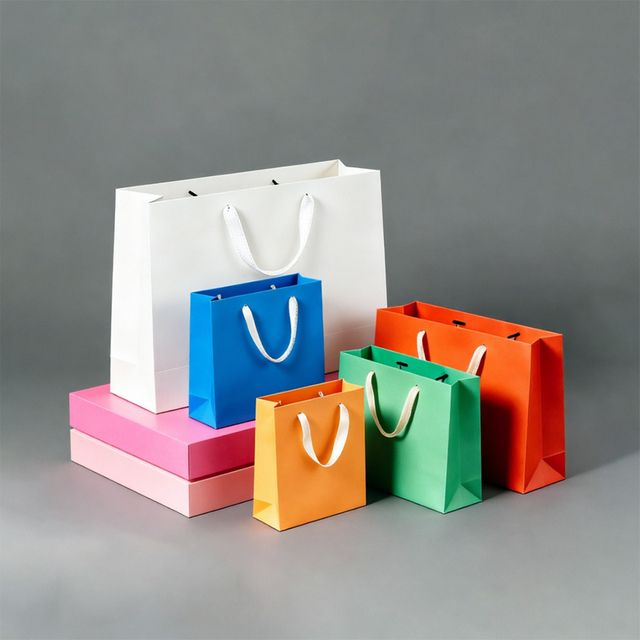 Stylish Custom Kraft Bags for Beauty Products and Gifts