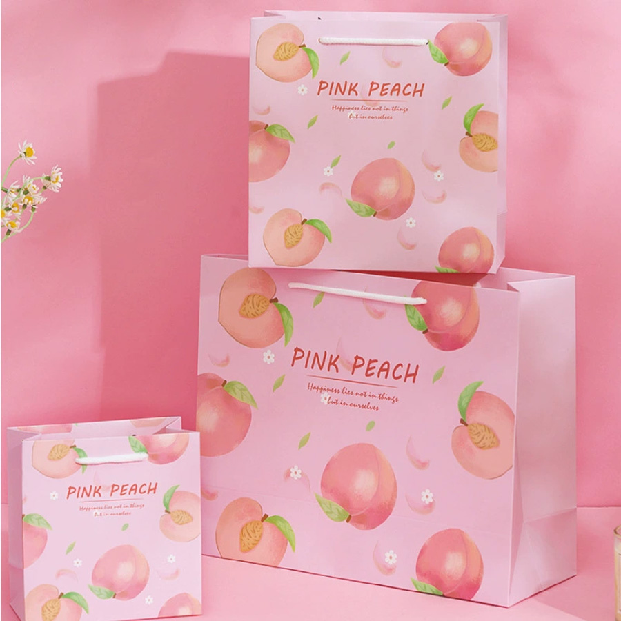 Stylish Customizable Paper Shopping Bags for Clothing and Footwear