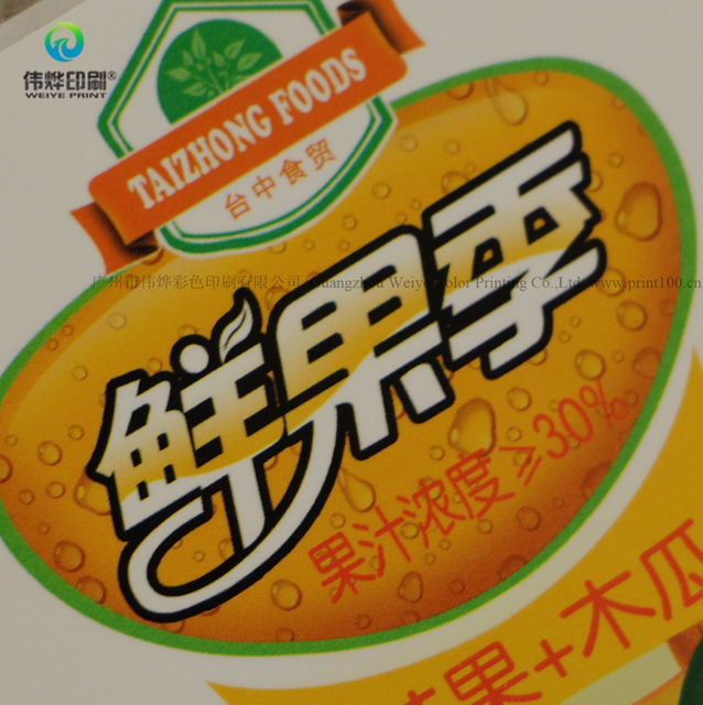 Adhesive Sticker or Label for Fruit